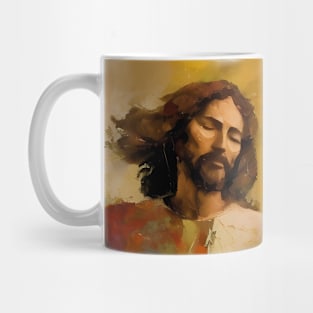 Jesus oil painting Mug